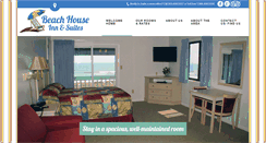 Desktop Screenshot of beachhouseinnandsuites.com