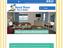 Tablet Screenshot of beachhouseinnandsuites.com